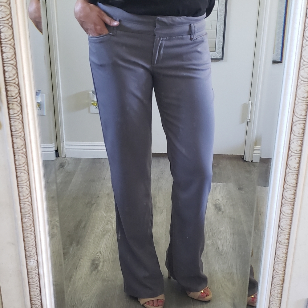 Grey dress pants